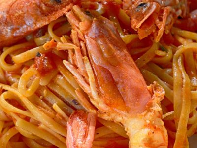 Spaghetti seafood